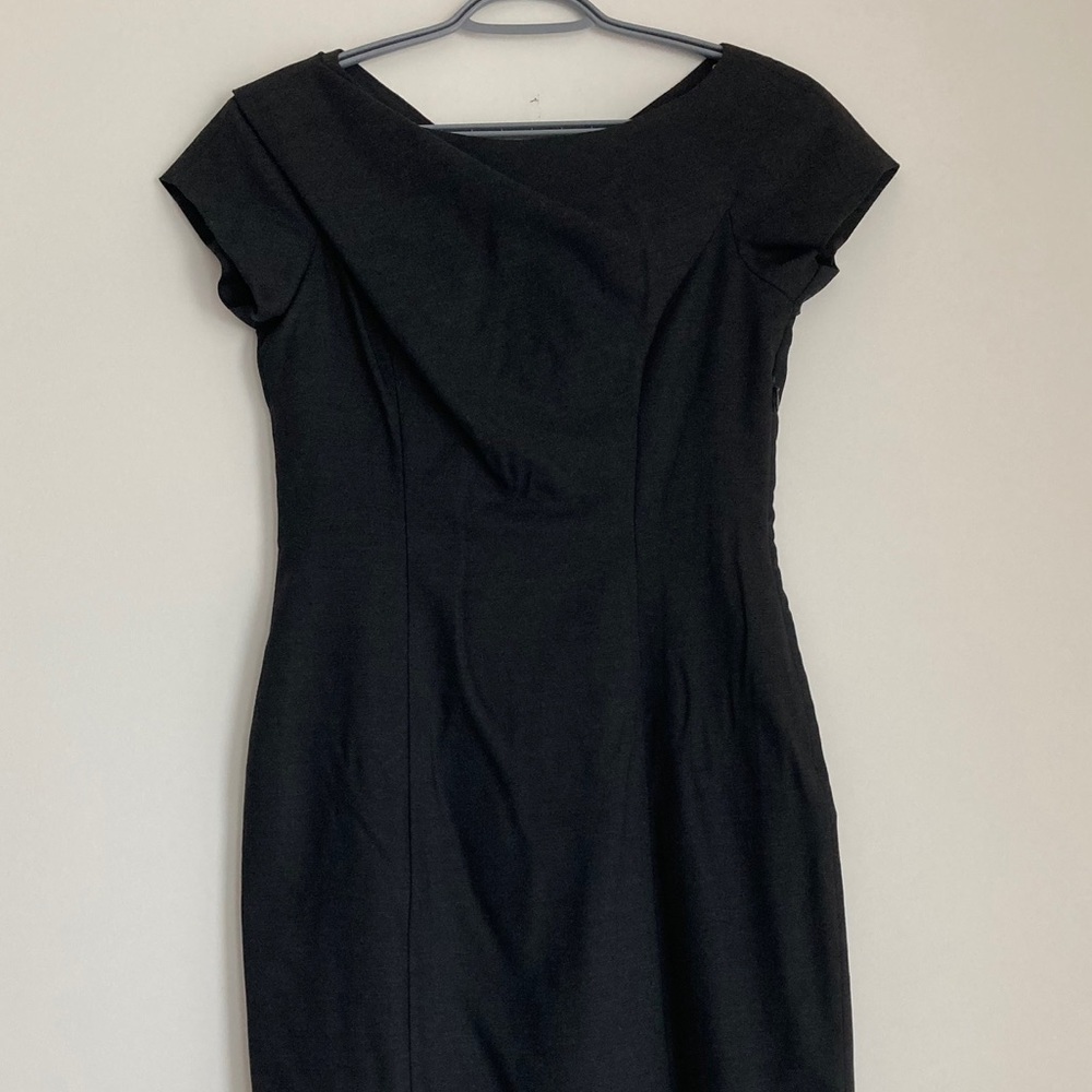 MOSCHINO Virgin Wool Knee-Length Dress